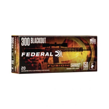 Federal Fusion .300 AAC 150 gr FSP 20 Rounds Ammunition - F300BMSR2