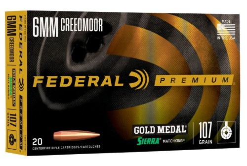 PREMIUM 6MM CREEDMOOR AMMO - 430-102-094WB 6MM CREEDMOOR 109GR BERGER LONG RANGE TARGET 20/BOX