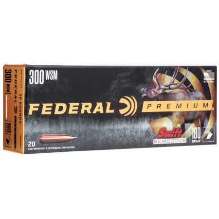 Fed Ammo .450 Bushmaster - 250gr Scirocco Ii 20-pack