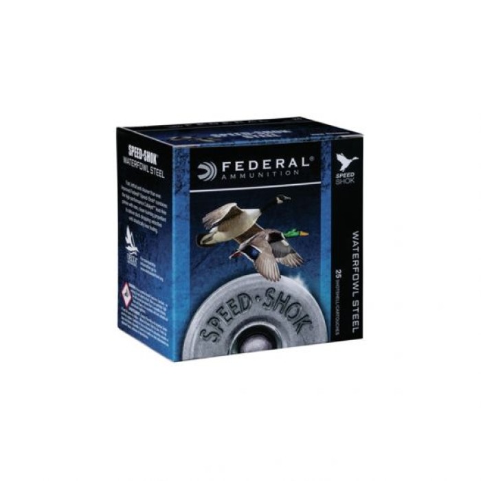 Federal Speed Shok Steel 20 Gauge #3 Shot 25-Rounds 3"