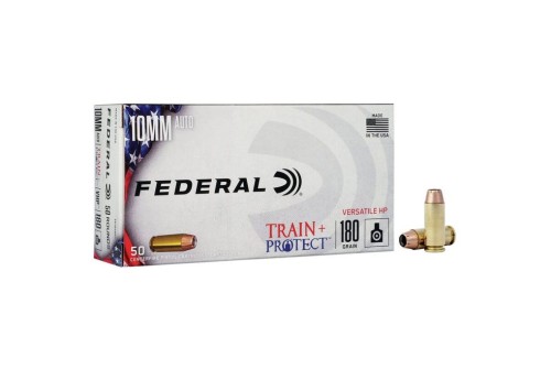 Federal Train + Protect Brass 10mm 180 Grain 50-Rounds