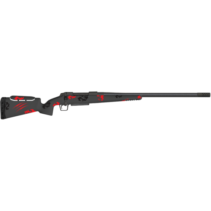 Fierce Firearms Twisted Rival, 7mm-08 Remington 22" 4+1 Blackout Camo