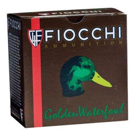 Fiocchi 123GB2 Golden Waterfowl 12 Gauage 3" Chamber 1-3/4 #2 25 Rounds