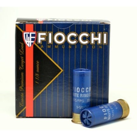 Fiocchi 12WRCRS7 White Rino Crusher 12 Gauge 2.75" 1 1/8 oz 7 Shot 25 Bx