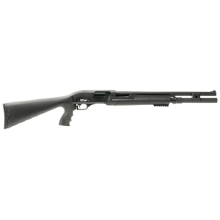 Radikal GF2P 12 Gauge 20" Pump Action/Semi-Auto Shotgun, Black - GF2P12L