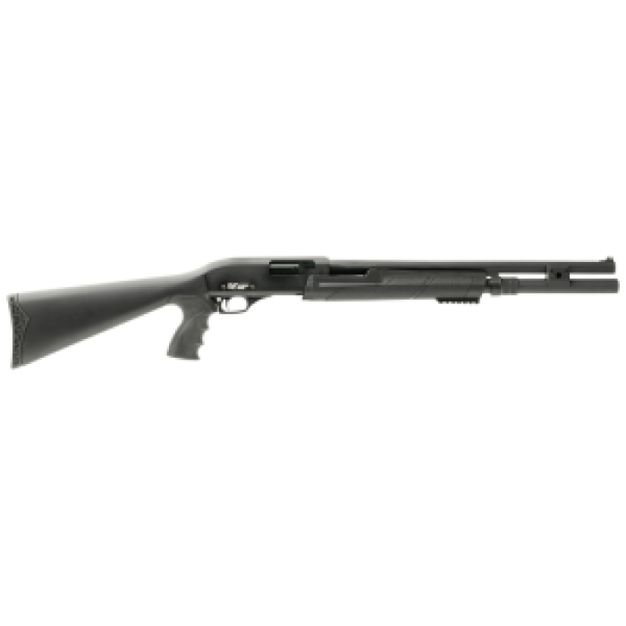 Radikal GF2P 12 Gauge 20" Pump Action/Semi-Auto Shotgun, Black - GF2P12L