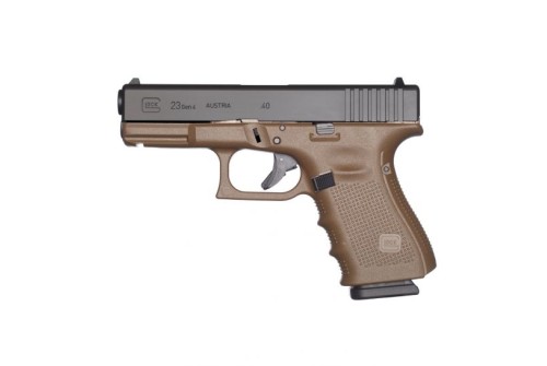 Glock 23 Gen 4 .40 S&W Pistol, Flat Dark Earth - PG2350203D