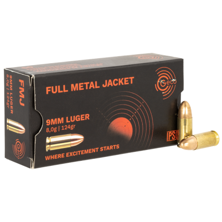 Ata Shotguns/foxtrot Llc , 9mm Fmj 124gr 50/box