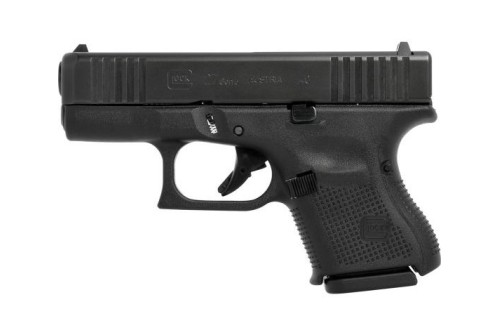 Glock 27 Gen5 Sub-Compact 40 S&W 3.43in Black nDLC Steel Pistol - 9+1 Rounds