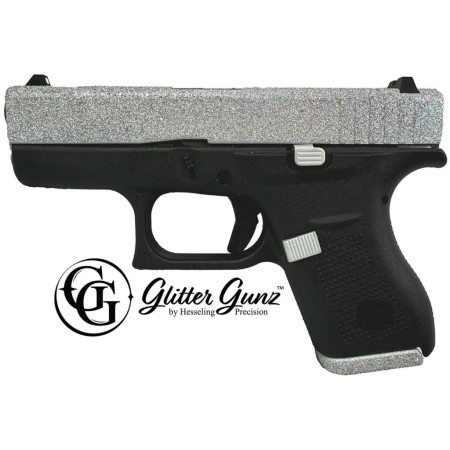 GLOCK 42 380ACP 3.25 GLITTER GUN DIAMOND