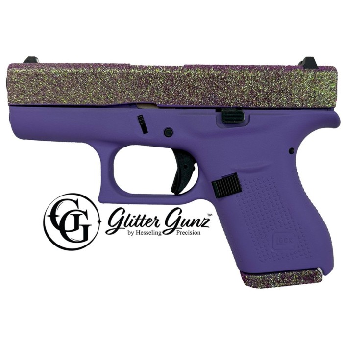 GLOCK 42 380ACP 3.25 GLITTER GUN JOKER