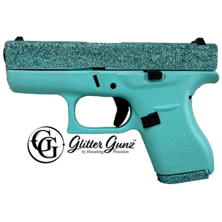 GLOCK 42 380ACP 3.25 GLITTER GUN MALIBLUE