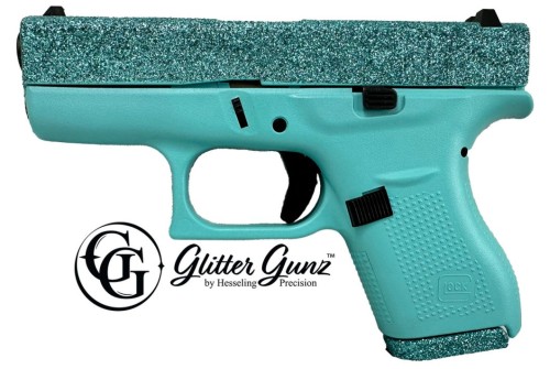 GLOCK 42 380ACP 3.25 GLITTER GUN MALIBLUE