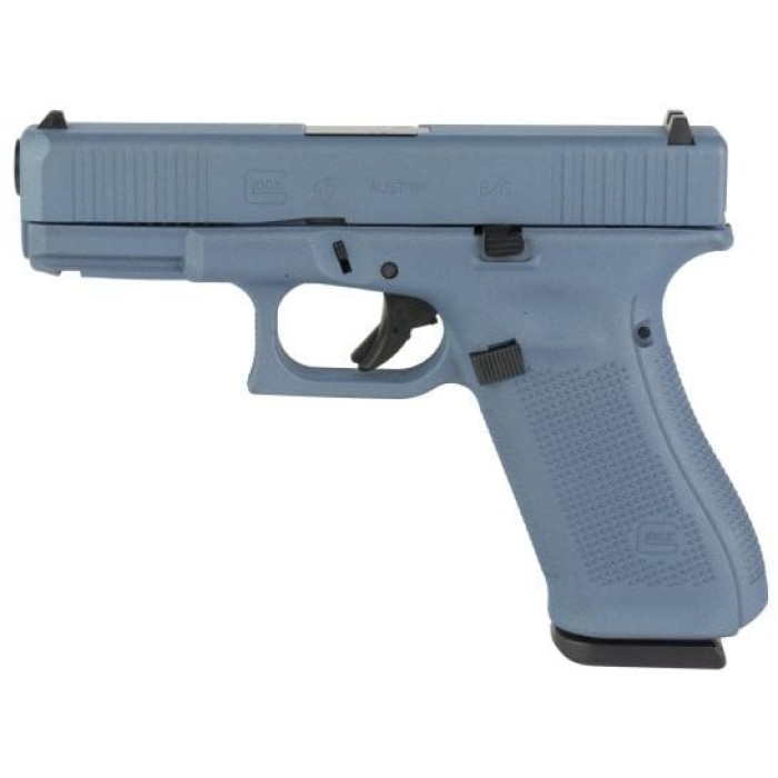 GLOCK 45 9MM 17RD FS BLUE TITANIUM