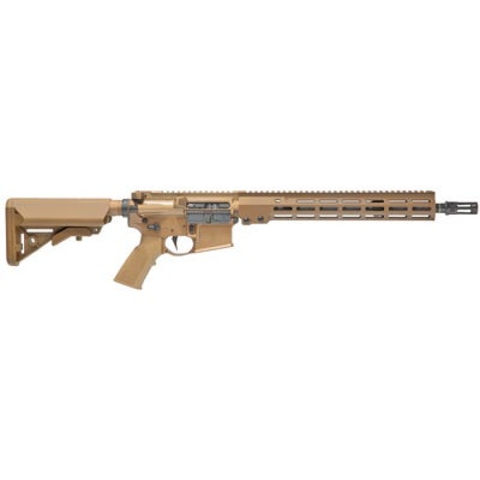 Geissele Automatics SD556 Tan.223 Rem / 5.56 14.5" Barrel NO MAGAZINE