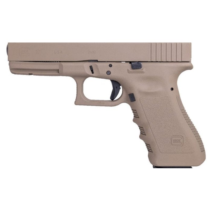 GLOCK G17 Gen 3 9MM, 4.49in. Barrel, 17rd, US - FDE [MPN: UI1750203FDE]