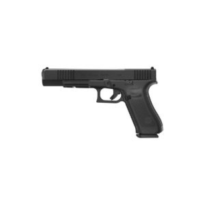 Glock G17L Gen 5 MOS 9mm, 6.02" Barrel, Black Cerakote, 17rd