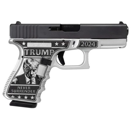 Glock 19 Gen 3 Trump 2024 Mug Shot 9mm 4" 15rd - UI1950203MS