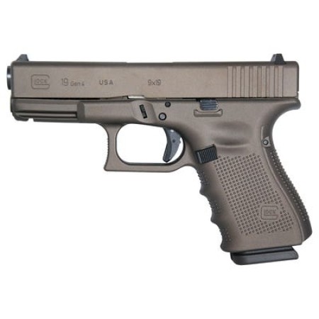 Glock 19 Gen 4 Tactical Bronze 9mm 4.02-inch 15rds