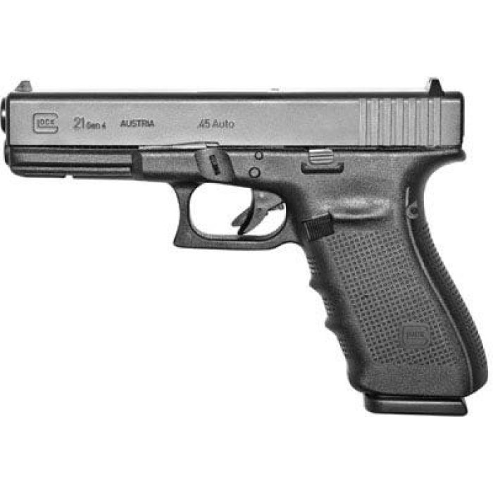 Glock 21 Gen 4 .45 ACP 4.6" Barrel 13-Rounds Rebuilt