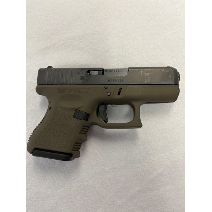 Glock 26 PI2650204-PB Gen 3 9mm Patriot Brown