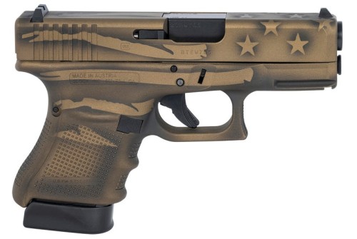 Glock 30SF Coyote Battleworn Flag .45 ACP 3.78" Barrel 10-Rounds