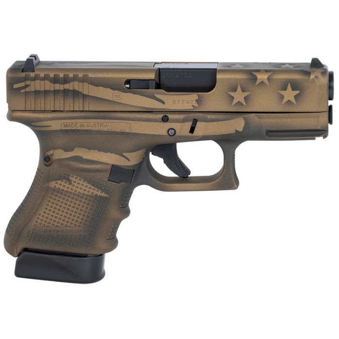 Glock 30SF Coyote Battleworn Flag .45 ACP 3.78" Barrel 10-Rounds