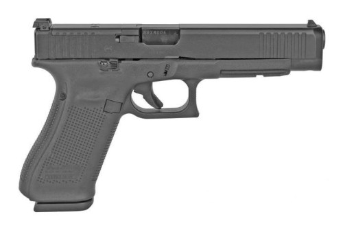 Glock 34 Gen 5 Mos Competition Handgun 9Mm Luger 10/Rd Magazines (3) 5.3" Barrel Black Usa UA343S101MOS