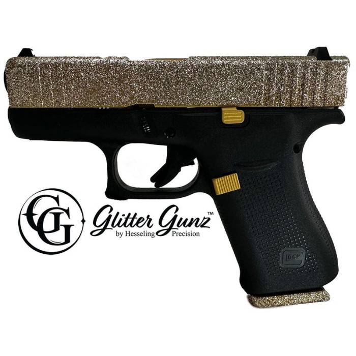 GLOCK 43X 9MM MIDAS GLITTER GUNZ