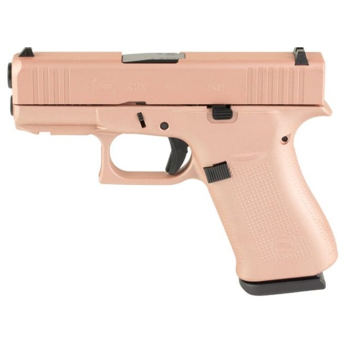 Glock 43X Rose Gold 9mm 3.4