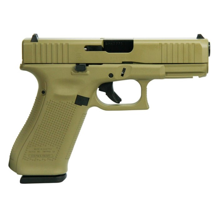 Glock 45 Gen 5 Flat Dark Earth 9mm 4.02" Barrel 17-Rounds USA Made