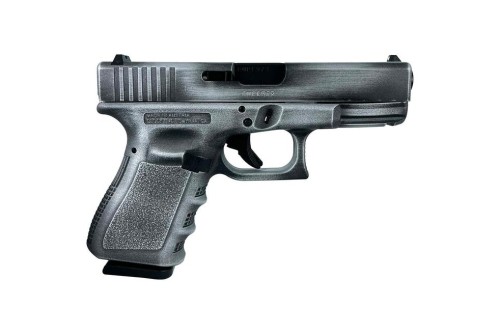 CSSI Exclusive Glock 19 Gen 3 Crushed Silver Distressed 9mm 4