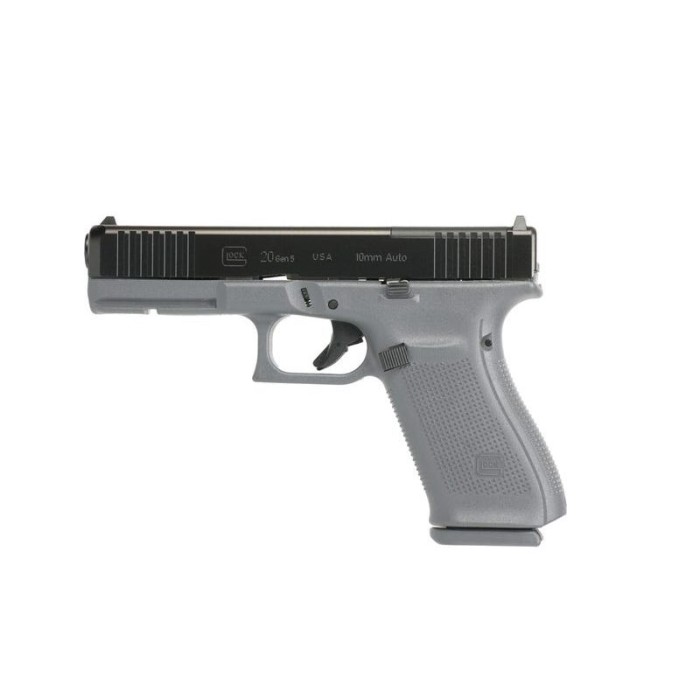 GLOCK G20 G5 10mm 10+1 4.61" Gry Mos