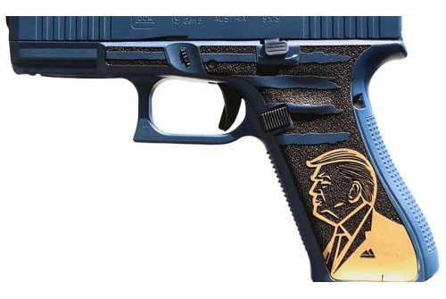 Glock G45 Gen 5 MOS Trump 9mm 4.02" 17rds Pistol, Presidential Blue - Exclusive Edition for Collectors - PA455S204MOSPRESBLU