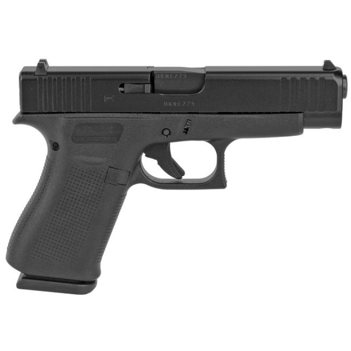 Glock 48 Black 9mm 4.17" Barrel 10-Rounds Polymer with Fixed Sights