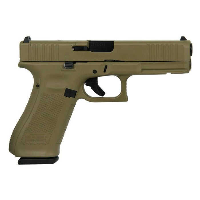 Glock 17 Gen 5 MOS Flat Dark Earth 9mm 4.49" Barrel 17-Rounds