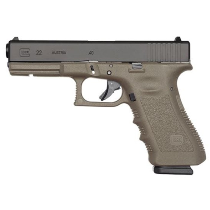 Glock 22 ODG 40 S&W 4.49" Barrel 10-Rounds Fixed Sights