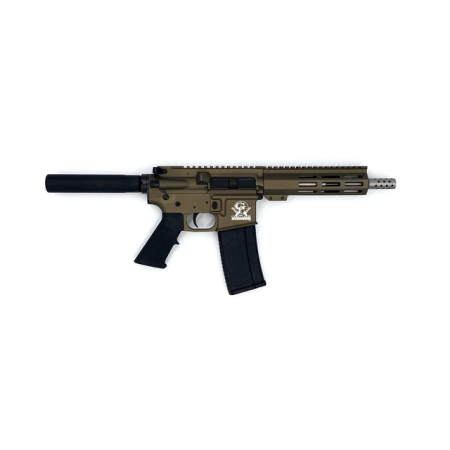 GLFA AR-15 Pistol Bronze .223 Wylde 7.5" Stainless Barrel 30-Rounds