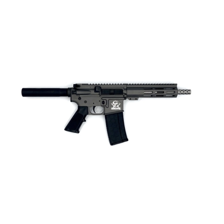 GLFA AR-15 Pistol Tungsten .223 Wylde 7.5" Stainless Barrel 30-Rounds