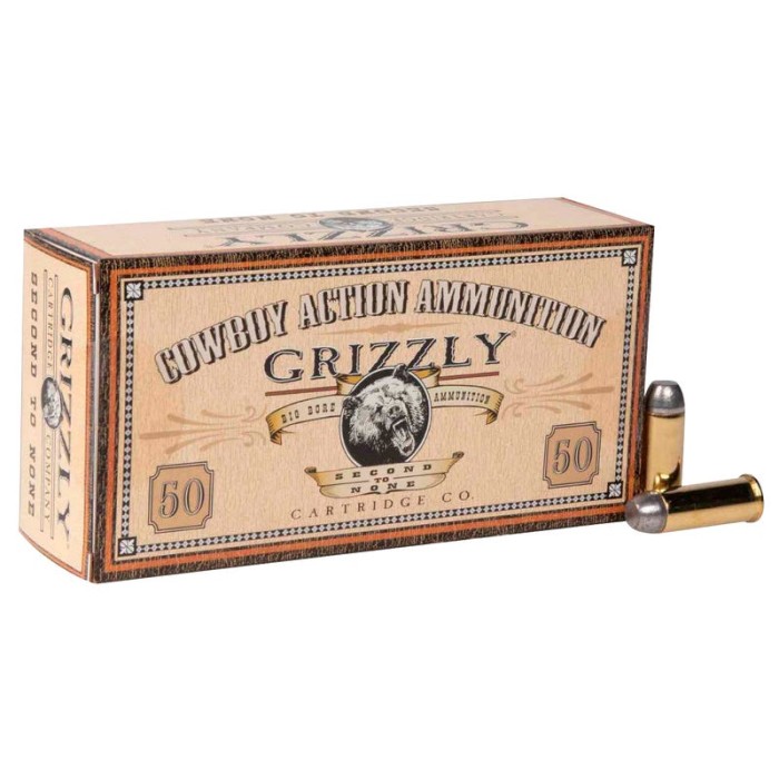 Grizzly Centerfire Handgun Brass .44 SPC 200-Grain 50-Rounds RNFP