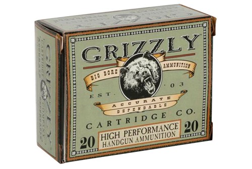 Grizzly Ammo (rintoul) Handgun, Grizzly Gc45a+p2  45 Auto +p   185gr Jhp     20/10