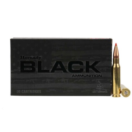 Hornady BLACK 308 Winchester 168 Grain A-MAX, 20 Round Box - Dirty Bird Industries