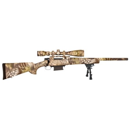 Howa Mini Action Full Camo 6.5 Grendel Bolt Action Rifle, 20" Barrel - HMA70670KHC