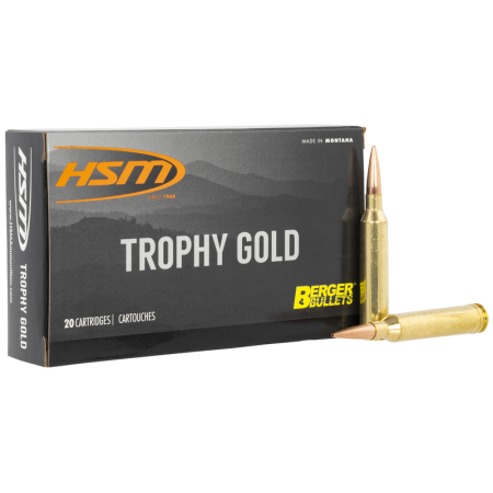 HSM 264WM130VLD Trophy Gold 264 Win Mag 130 Gr 20 Bx/20 Cs