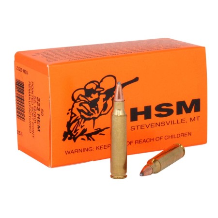 Hsm Varmint, Hsm 2232        223 Rem  55 Sp Wadcutter     50/20