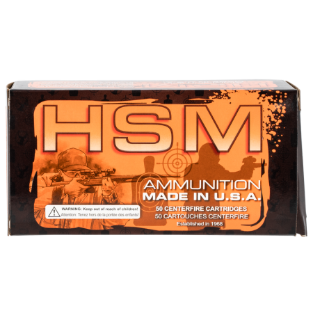 HSM Ammunition 221 Rem Fireball, 50g, 50 Bx/10Cs, V-Max Bullet Type, 221FB9N