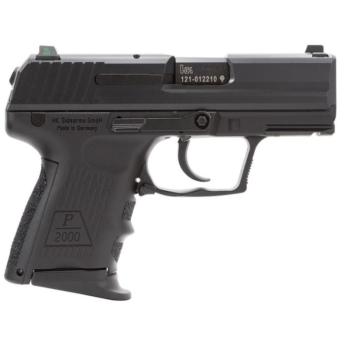 Heckler and Koch P2000SK V2 LEM 9mm 3.26" Barrel 10-Rounds