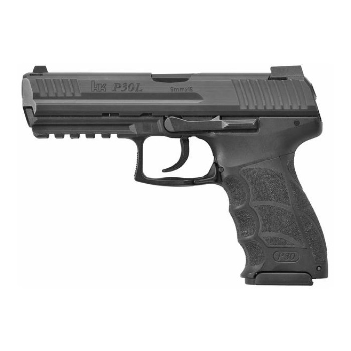 Heckler and Koch P30L V1 9mm 4.45" Barrel 10-Rounds Night Sights