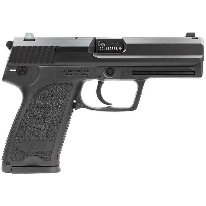 Heckler and Koch USP40 Compact V1 .40 SW 3.58" Barrel 12-Rounds Night Sights