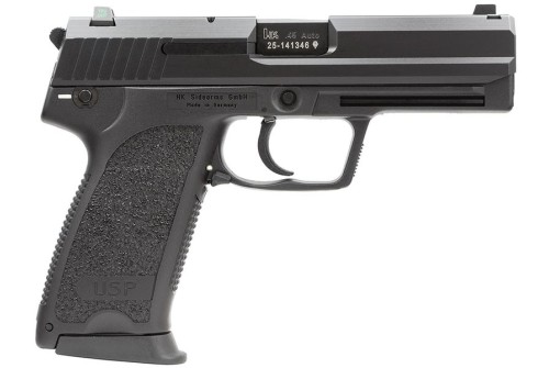 Heckler and Koch USP45 V1 Black .45 ACP 4.41" Barrel 12-Rounds Night Sights